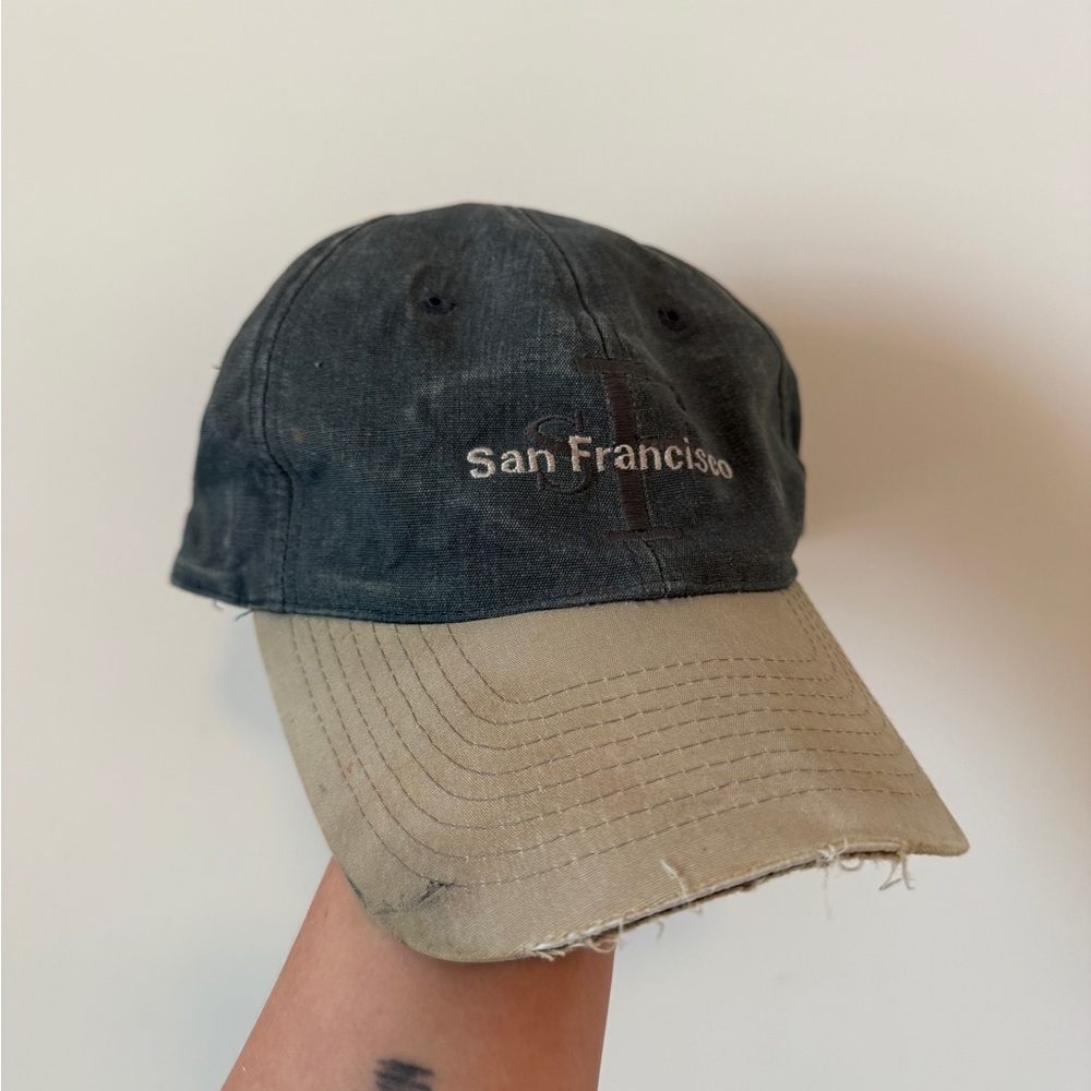 Black and Tan San Francisco Cap